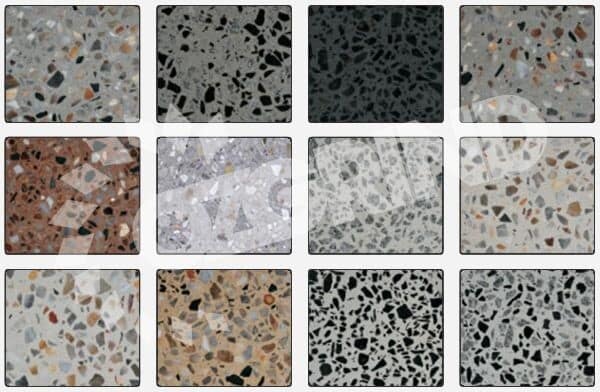 various finishes of polished concrete that can be achieved within Swindon