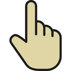 a pointer finger